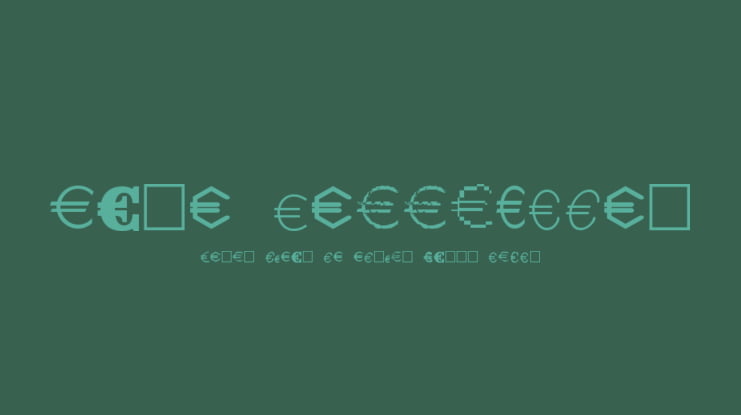 Euro Collection Font