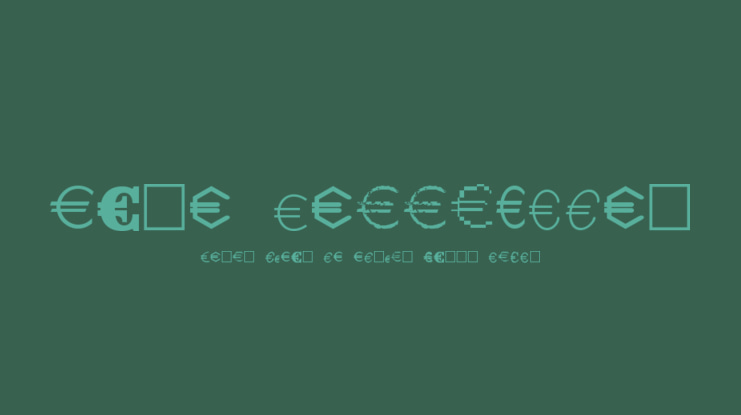 Euro Collection Font