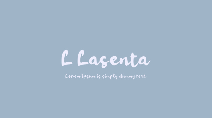 L Lasenta Font