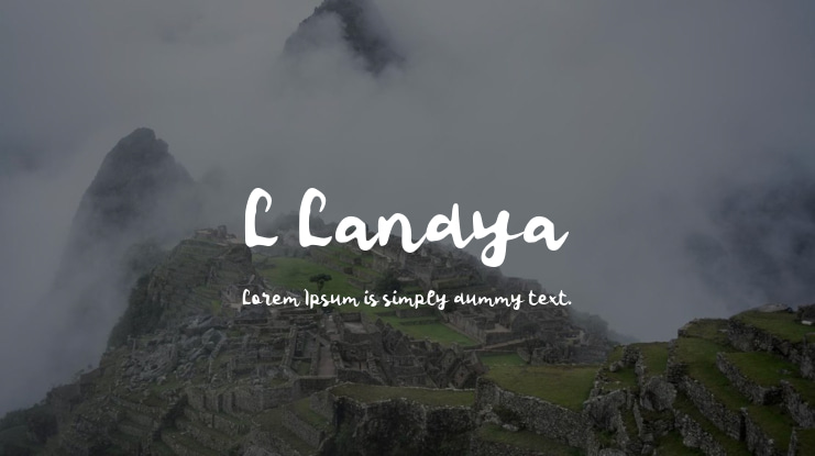 L Landya Font