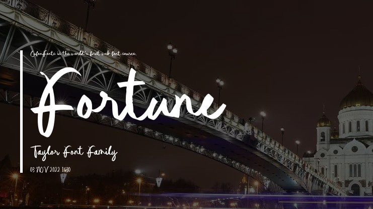 Fortune Taylor Font