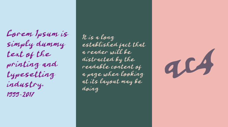 L Layaknya Malam Font