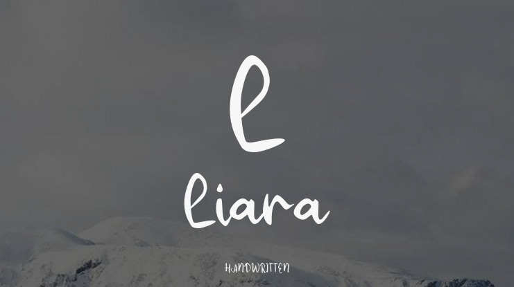 L Liara Font