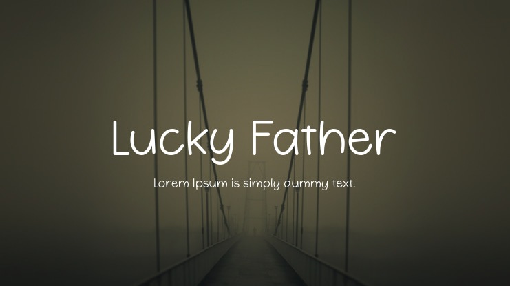 Lucky Father Font
