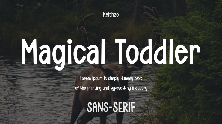 Magical Toddler Font