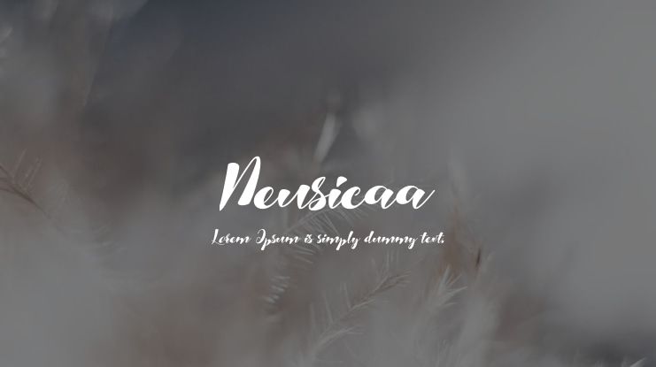 Neusicaa Font