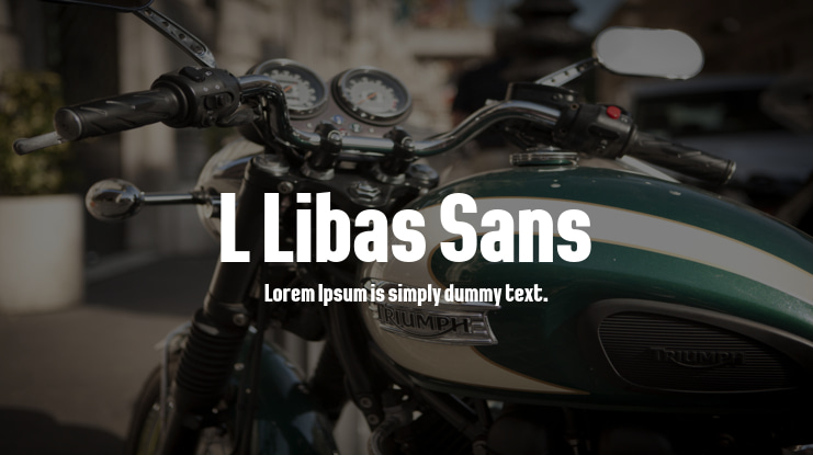 L Libas Sans Font