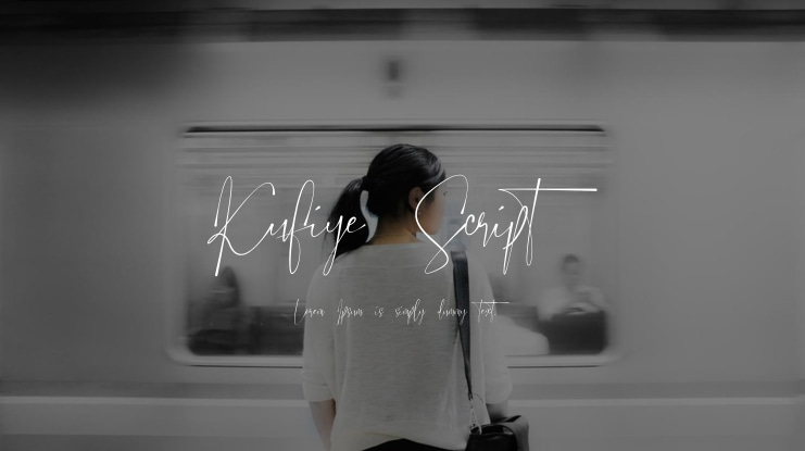 Kufiye Script Font