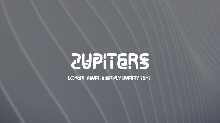 Zupiters Font