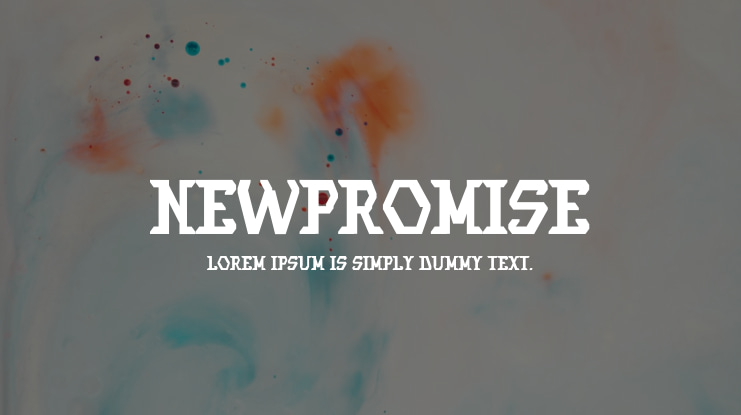 Newpromise Font