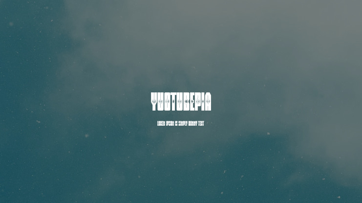 Yuotubepia Font