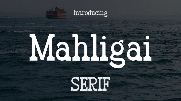 Mahligai Font