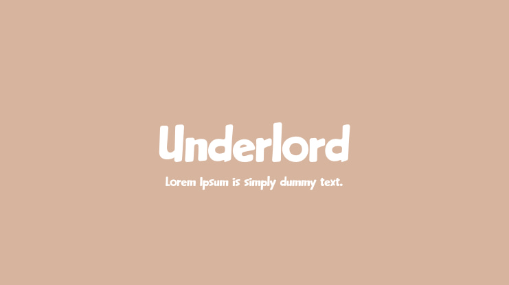 Underlord Font