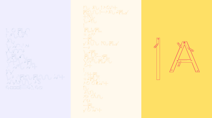 Maternellecolor Graphisme Font