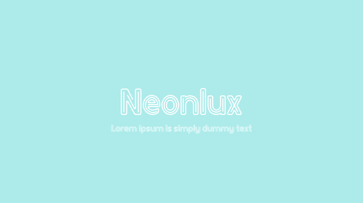 Neonlux Font