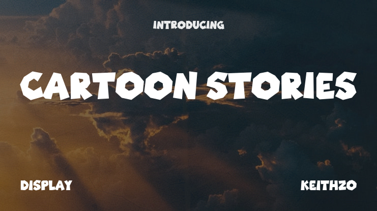 Cartoon Stories Font