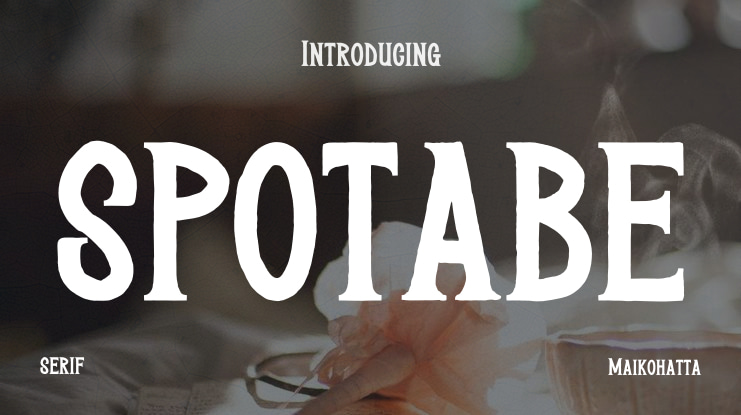 SPOTABE Font