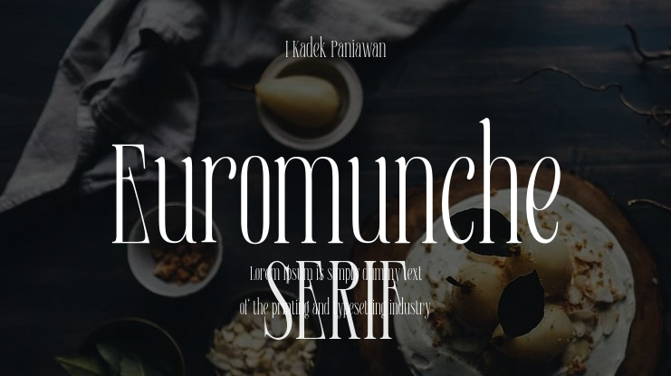 Euromunche Font