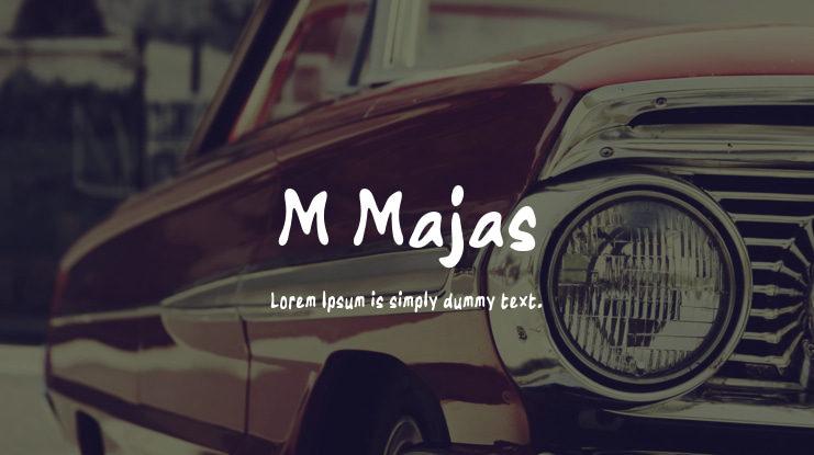 M Majas Font