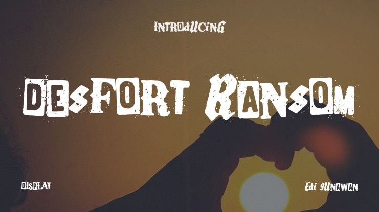Desfort Ransom Font