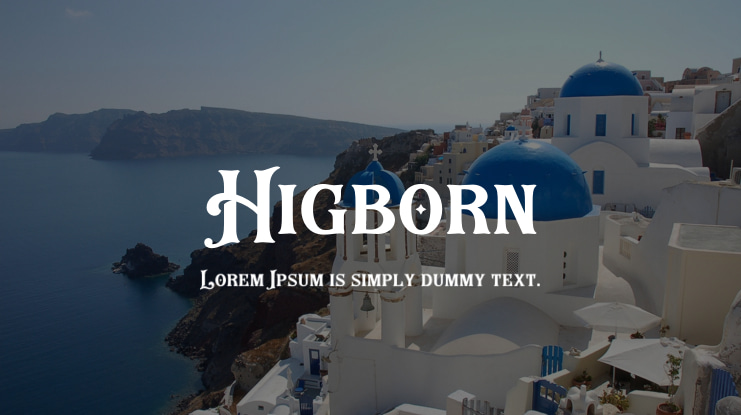 Higborn Font