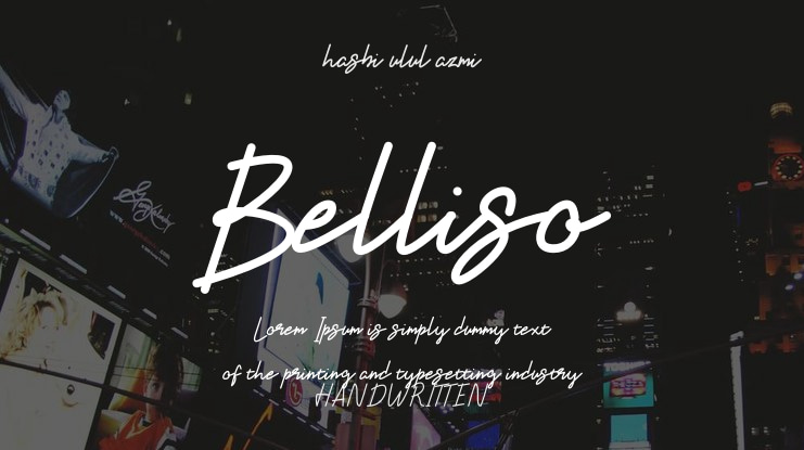 Belliso Font