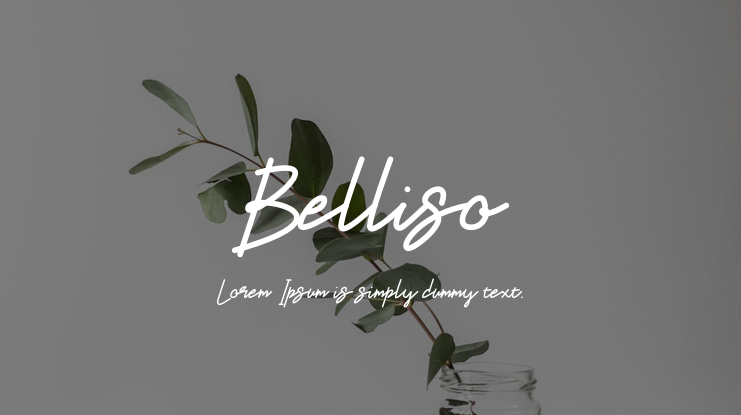 Belliso Font
