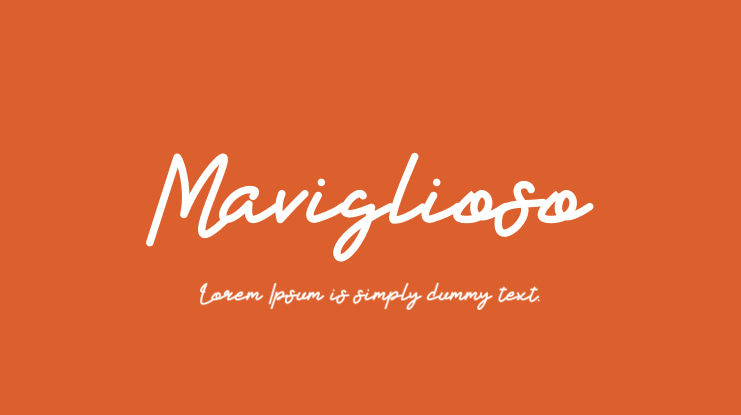 Maviglioso Font Family