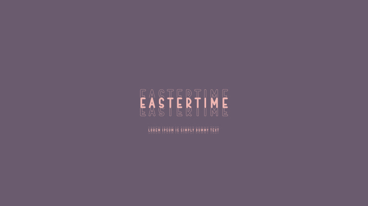 Eastertime Font
