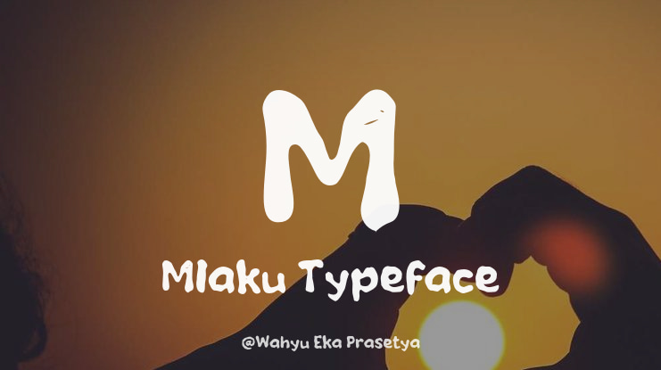 M Mlaku Font