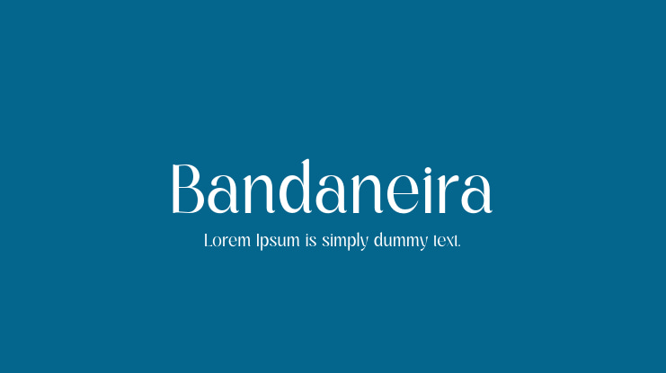 Bandaneira Font