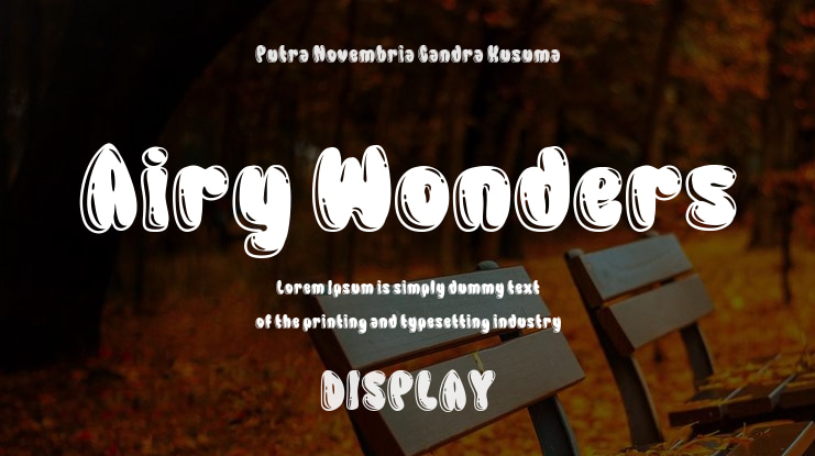 Airy Wonders Font Family