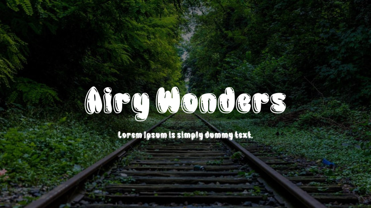 Airy Wonders Font Family