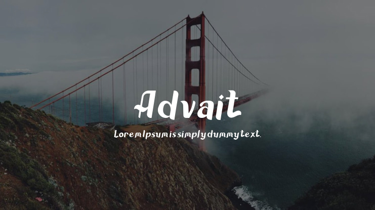 Advait Font Family