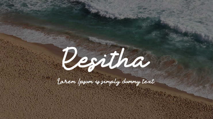 Resitha Font Family