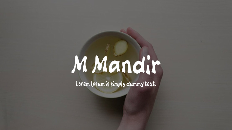 M Mandir Font
