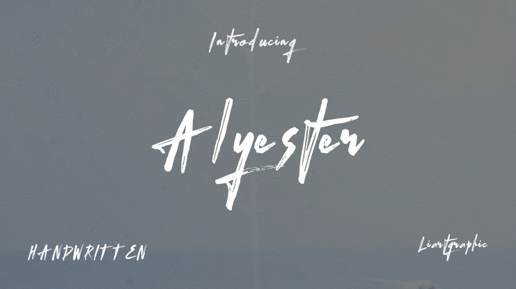 Alyester Font