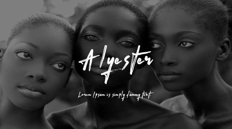Alyester Font