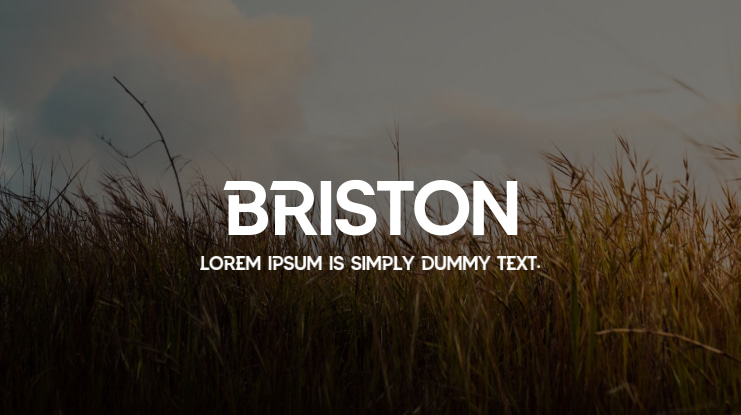 Briston Font