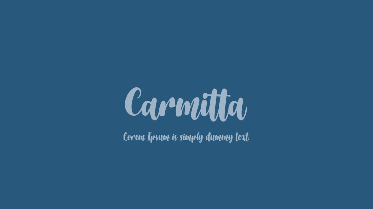 Carmitta Font