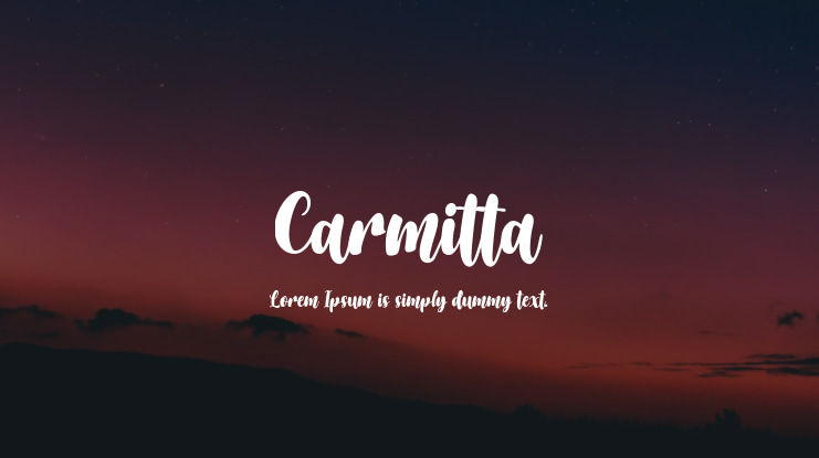 Carmitta Font