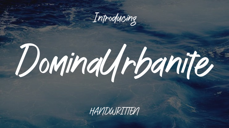 DominaUrbanite Font