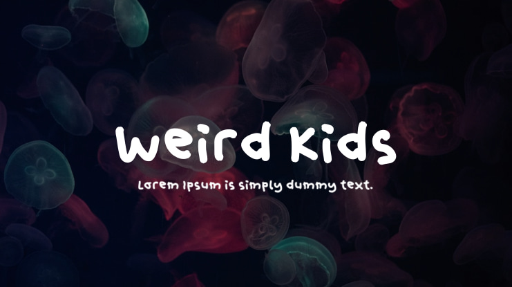 Weird Kids Font