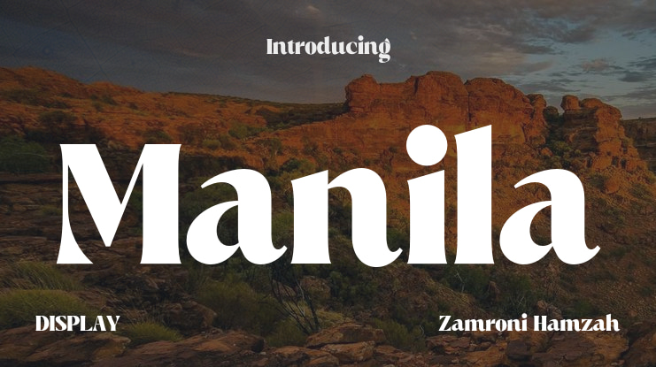 Manila Font