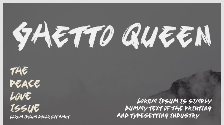 Ghetto Queen Font