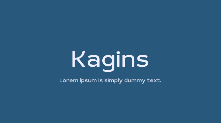 Kagins Font
