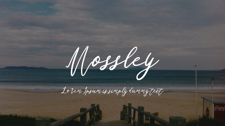 Mossley Font