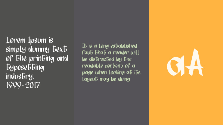 Razory - Personal Use Font