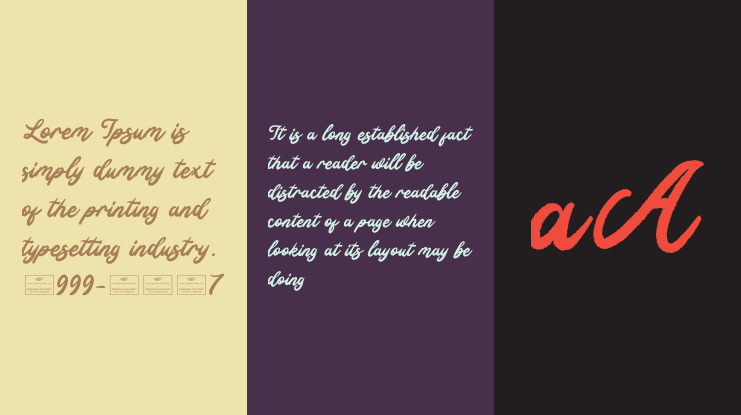 Benevolence Free Font