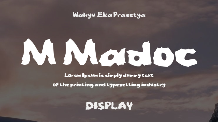 M Madoc Font